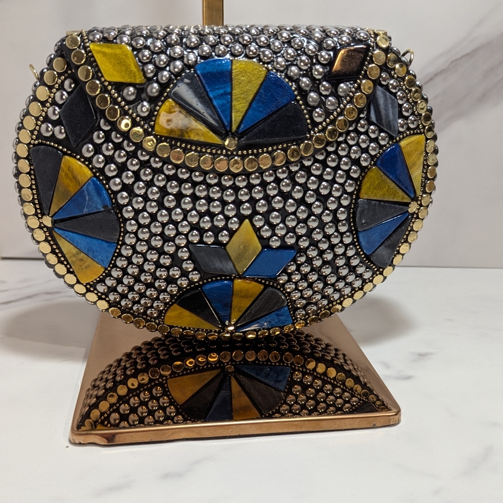 RAMLA Western Mosaic Bag NWOT - Picture 6 of 8